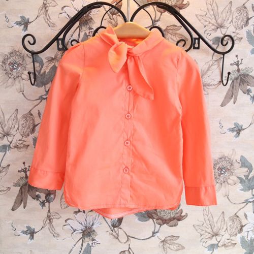 Chemise fille à manche longue - Ref 2086611