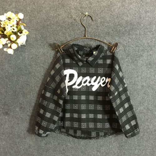 Chemise fille à manche longue - Ref 2086625