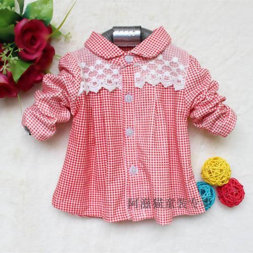 Chemise fille à manche longue - Ref 2086630