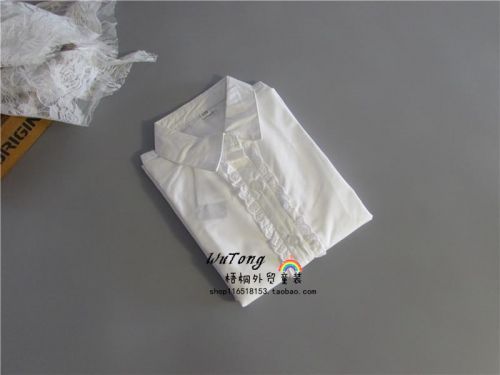 Chemise fille à manche longue en Toile de coton - Ref 2086643