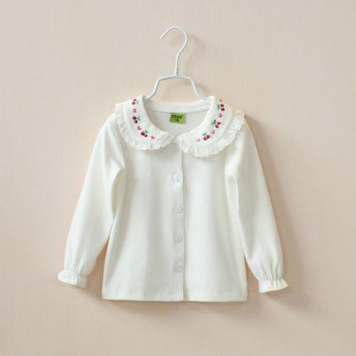 Chemise fille à manche longue - Ref 2086654