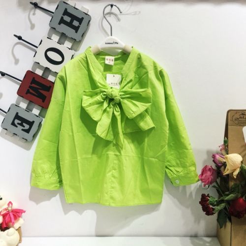 Chemise fille à manche longue - Ref 2086657