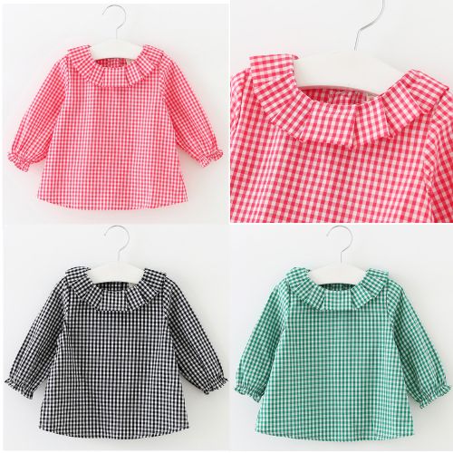 Chemise fille à manche longue - Ref 2086660