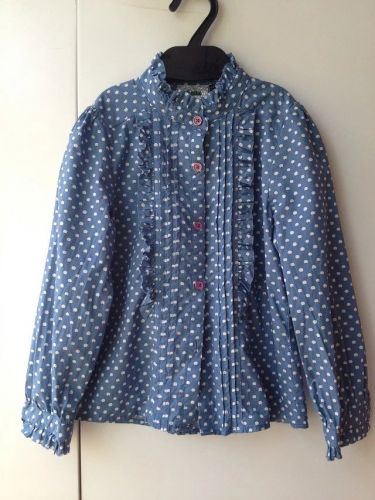 Chemise fille à manche longue - Ref 2086667