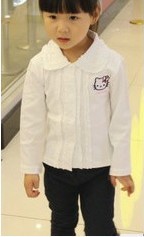 Chemise fille à manche longue - Ref 2086673