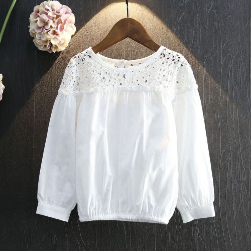 Chemise fille à manche longue - Ref 2086675