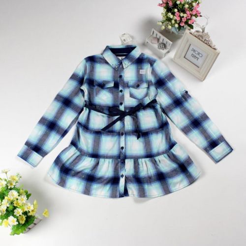 Chemise fille JUSTI** à manche longue - Ref 2086696