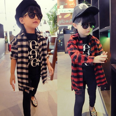 Chemise fille à manche longue - Ref 2086708