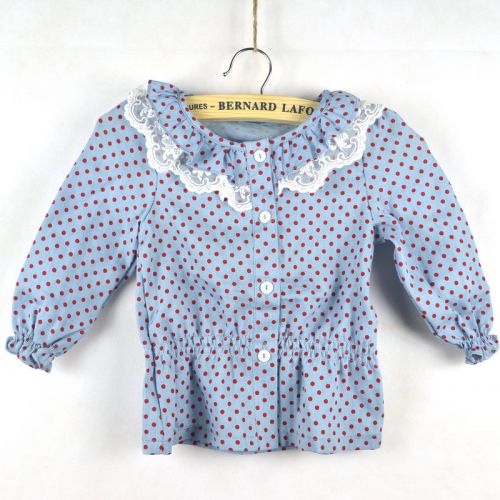 Chemise fille à manche longue - Ref 2086713