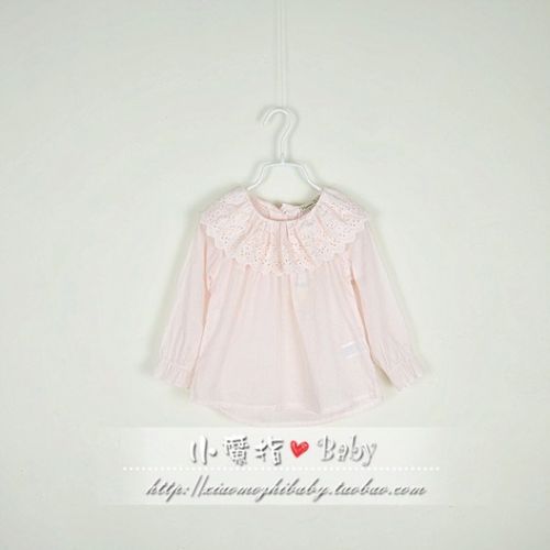 Chemise fille à manche longue en Toile de coton - Ref 2086718