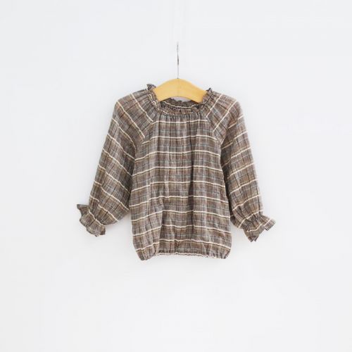 Chemise fille DOLL TOWN à manche longue - Ref 2086719