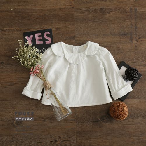 Chemise fille à manche longue - Ref 2086723