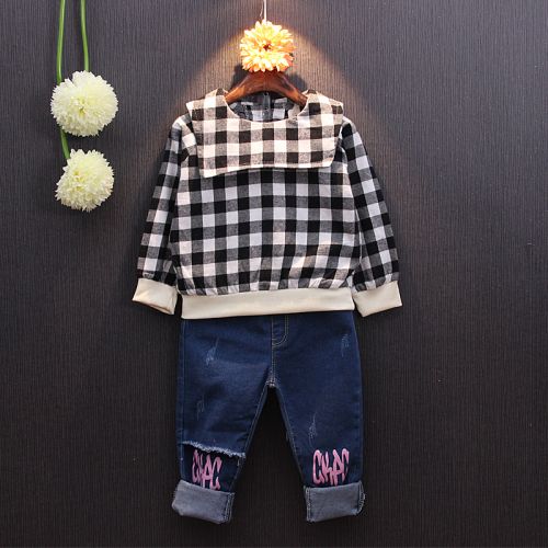 Chemise fille à manche longue - Ref 2086734