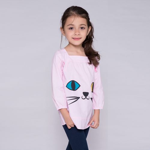 Chemise fille à manche longue - Ref 2086748