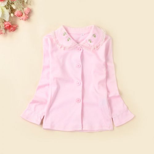 Chemise fille à manche longue - Ref 2086765