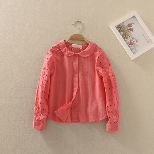 Chemise fille à manche longue - Ref 2086786