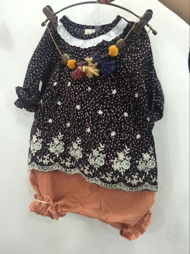 Chemise fille à manche longue - Ref 2086796