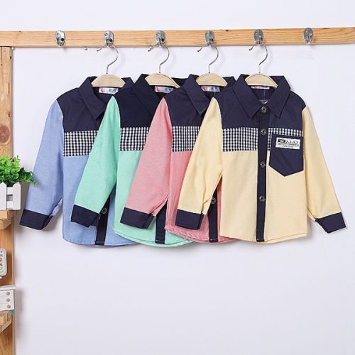 Chemise fille à manche longue - Ref 2086797