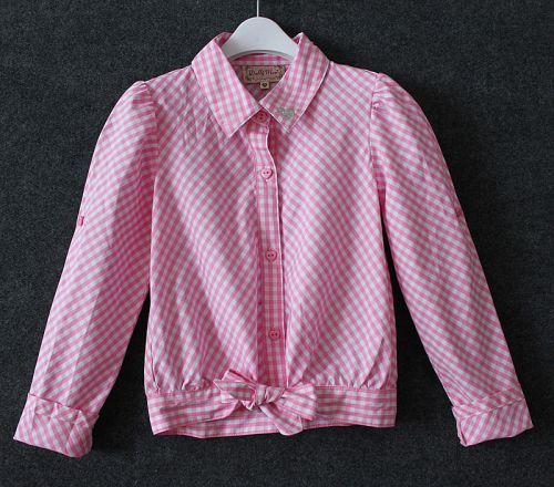 Chemise fille à manche longue - Ref 2086804