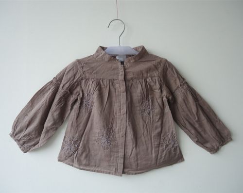 Chemise fille à manche longue - Ref 2086811