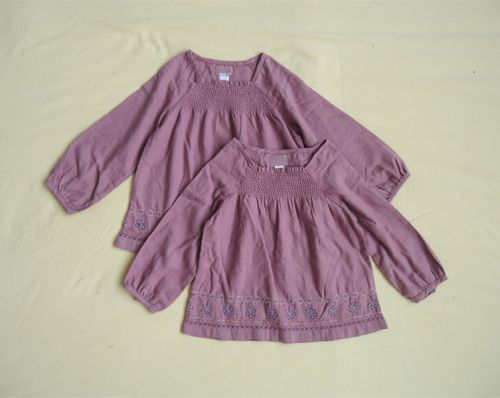 Chemise fille à manche longue - Ref 2086812