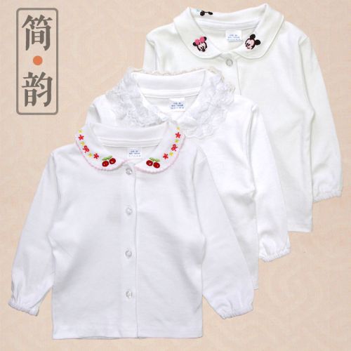 Chemise fille à manche longue - Ref 2086814