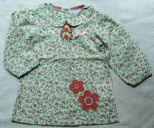 Chemise fille à manche longue en coton - Ref 2086815