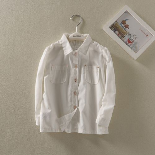 Chemise fille à manche longue - Ref 2086870