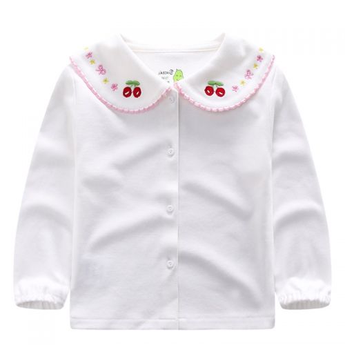 Chemise fille SINGBAIL à manche longue - Ref 2086883