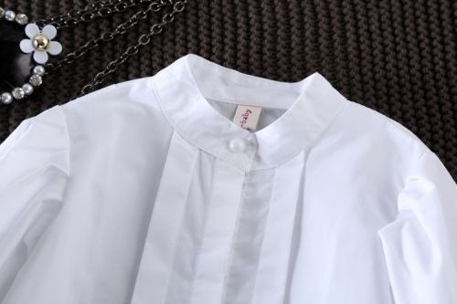 Chemise fille à manche longue - Ref 2086891