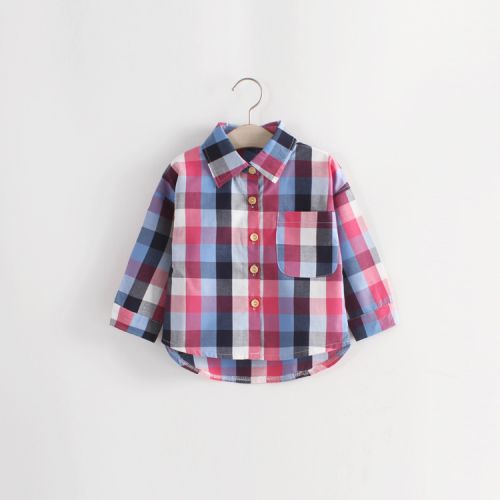 Chemise fille à manche longue - Ref 2086938