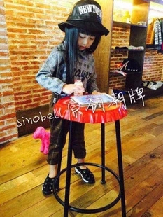 Chemise fille à manche longue en lin - Ref 2086986