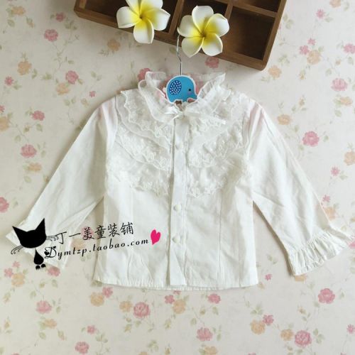 Chemise fille à manche longue - Ref 2086989