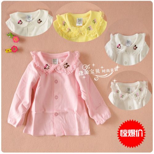 Chemise fille à manche longue - Ref 2087000