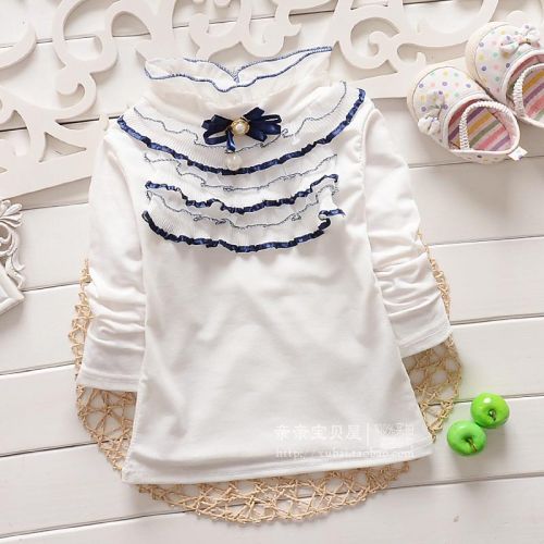 Chemise fille à manche longue - Ref 2087007