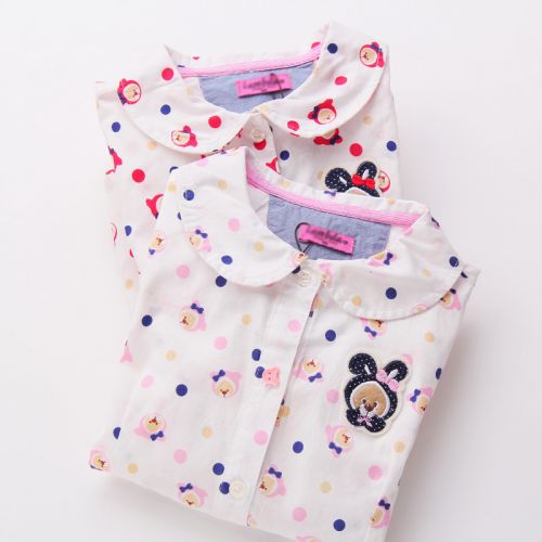 Chemise fille à manche longue - Ref 2087012