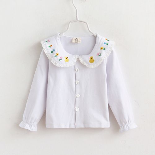 Chemise fille à manche longue - Ref 2087017