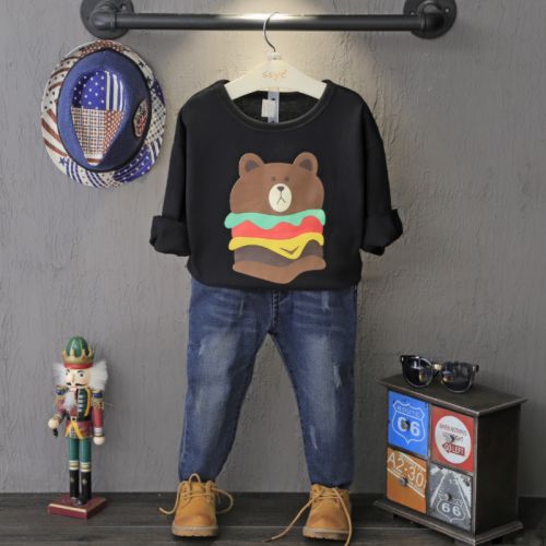 Chemise fille à manche longue en coton artificielle - Ref 2087048