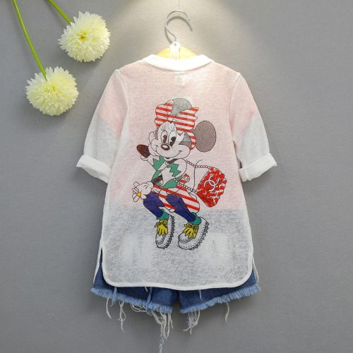 Chemise fille à manche longue - Ref 2087055