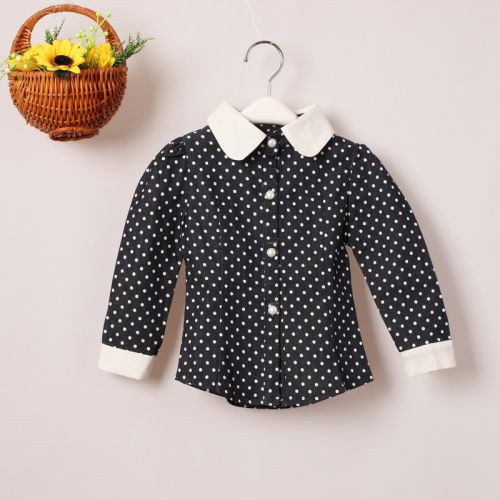 Chemise fille à manche longue - Ref 2087126