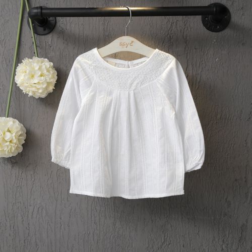 Chemise fille à manche longue - Ref 2087138