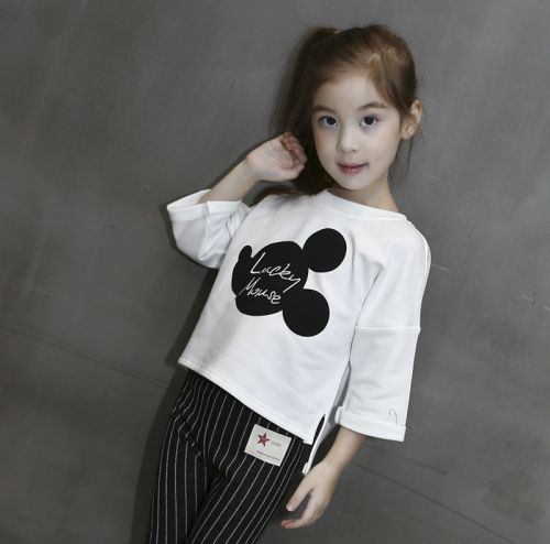 Chemise fille à manche longue - Ref 2087147