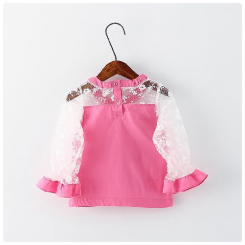 Chemise fille à manche longue - Ref 2087153