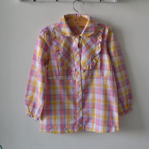 Chemise fille à manche longue - Ref 2087155