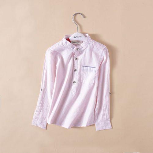 Chemise fille à manche longue - Ref 2087156