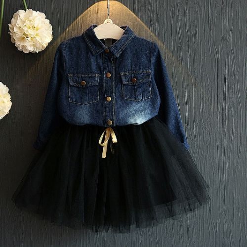 Chemise fille à manche longue - Ref 2087158