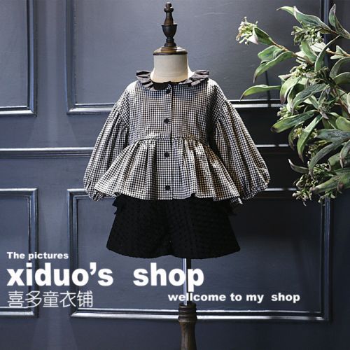 Chemise fille à manche longue - Ref 2087165