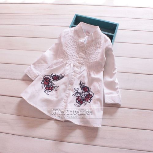 Chemise fille à manche longue - Ref 2087203