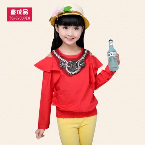 Chemise fille à manche longue - Ref 2087210