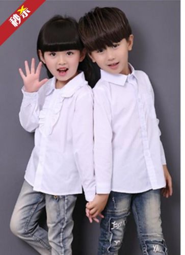  Chemise fille à manche longue - Ref 2087214